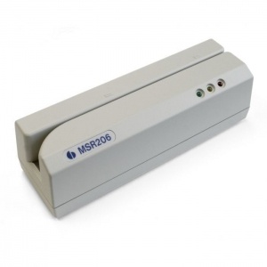 Lector De Banda Magnetica Unitech Msr U Usb Rs Beige