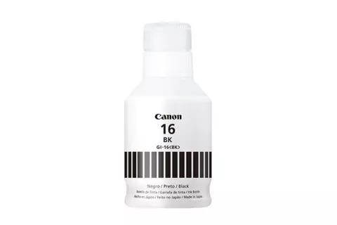 Botella De Tinta Canon Gi 16 Negro 170ml Digitalife EShop