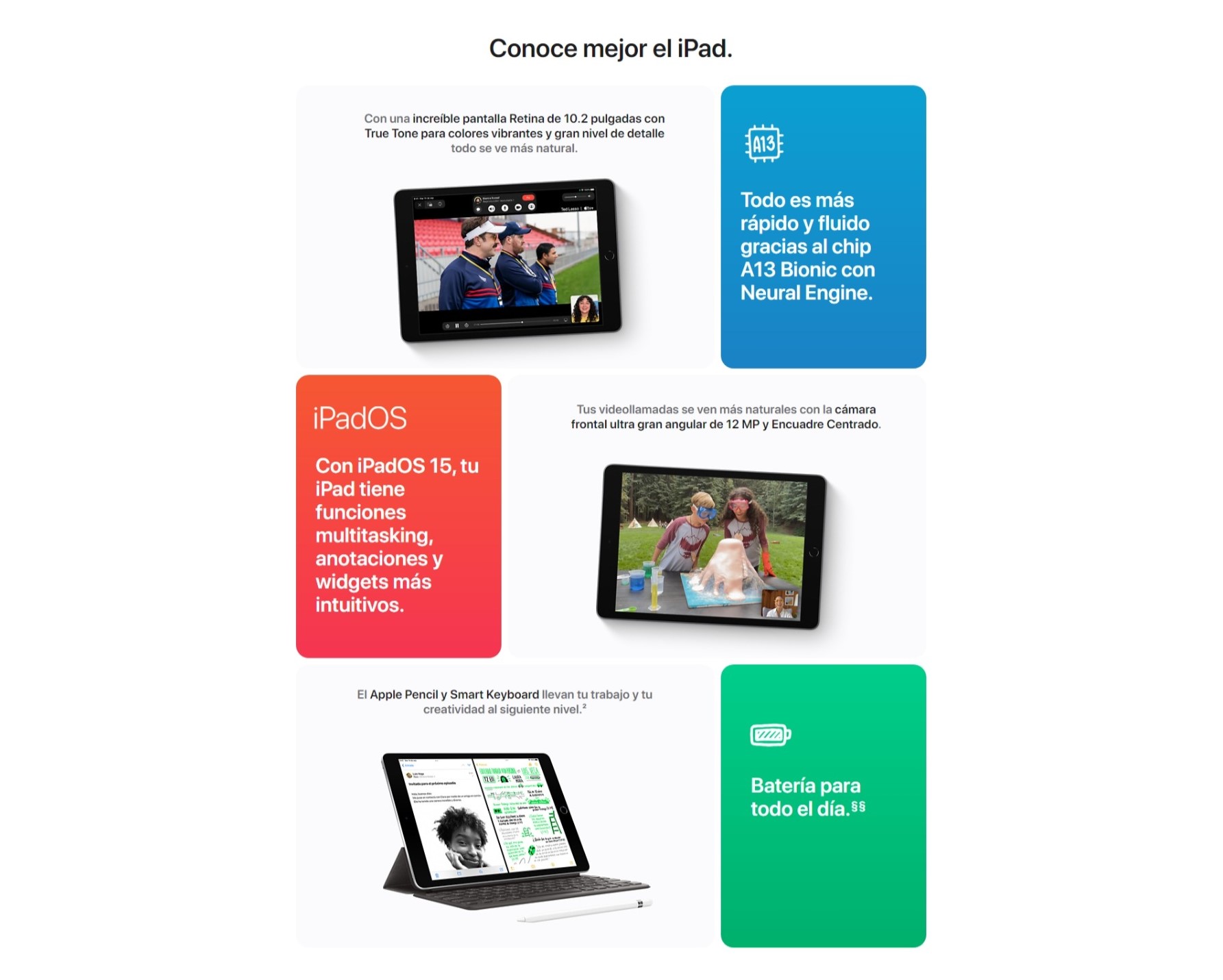 Tableta Ipad 8 Apple Retina 10.2 Pulgadas 128GB WiFi + Cellular Space Gray ( 8.¬? Generacion - Septiembre 2020) - Digitalife eShop